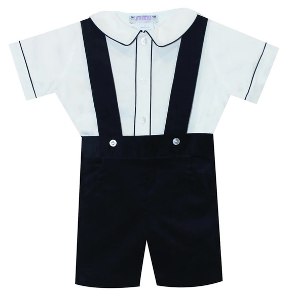 Simi Button Down and Shortall set - Picture 4 of 4